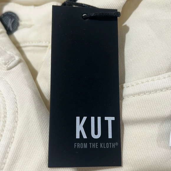 Kut from the Kloth Ecru Connie Fab Ab Ankle Skinny Jean - Picture 5 of 11